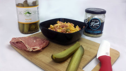 Reuben Pasta Salad - With Randy's Pickles Spicy Dill