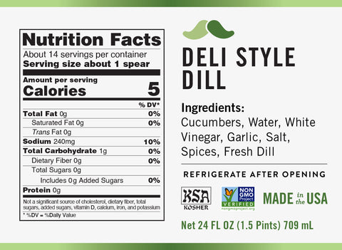 Deli Style Dill Spears - 4 Pack