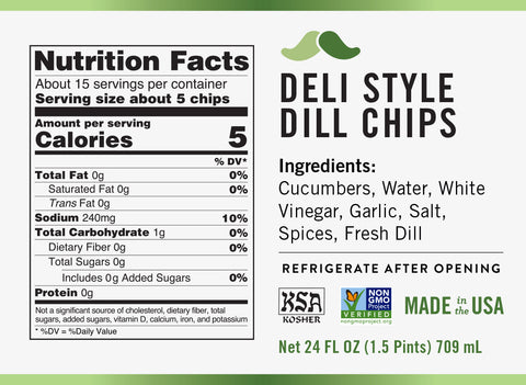 Deli Style Dill Chips - 4 Pack